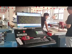 1625 Кожа пена СНК текстильной режущей машины с большой мощности круглый нож